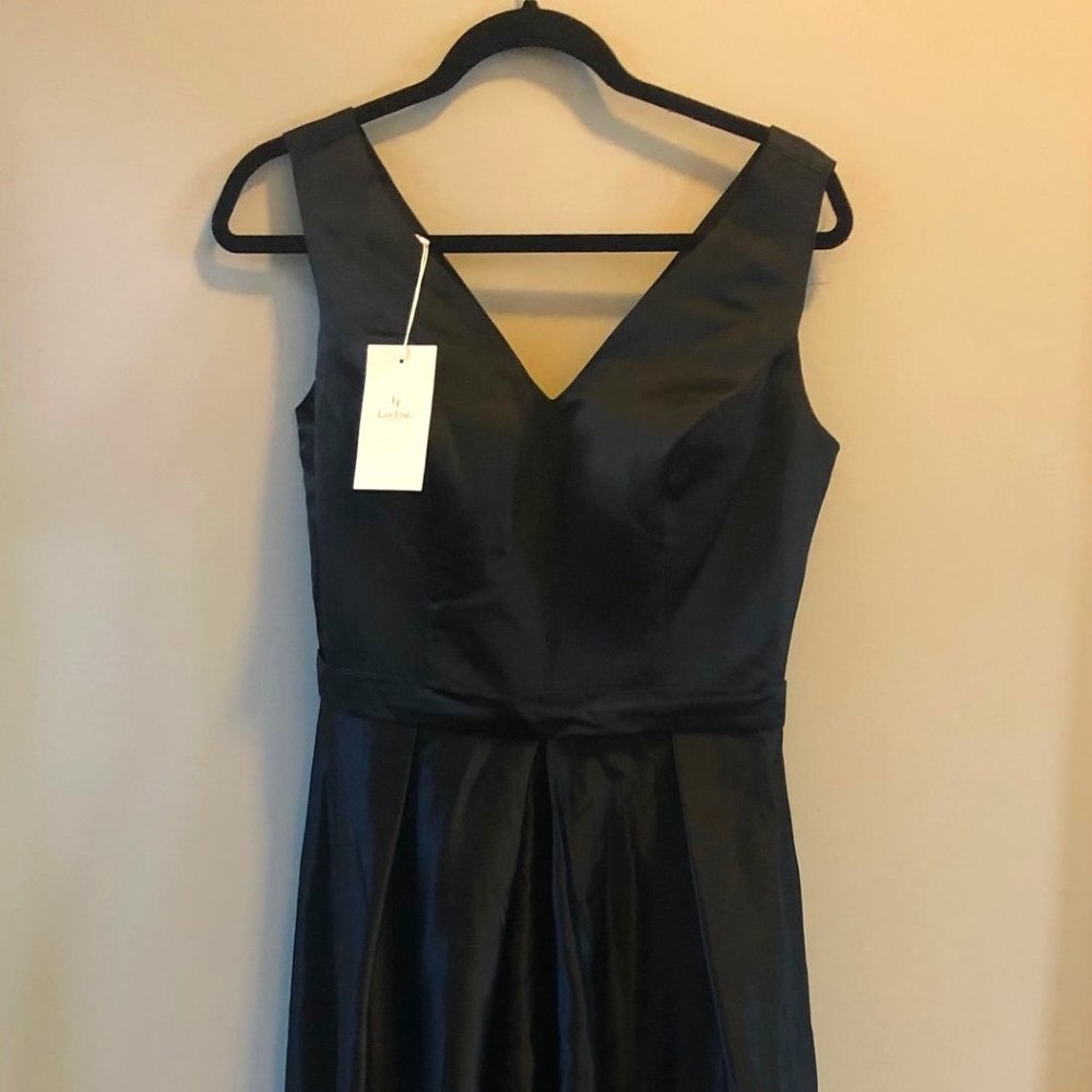 Lan Ting  Black Bride Dress